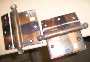 3 1/2" Half Mortise Hinges