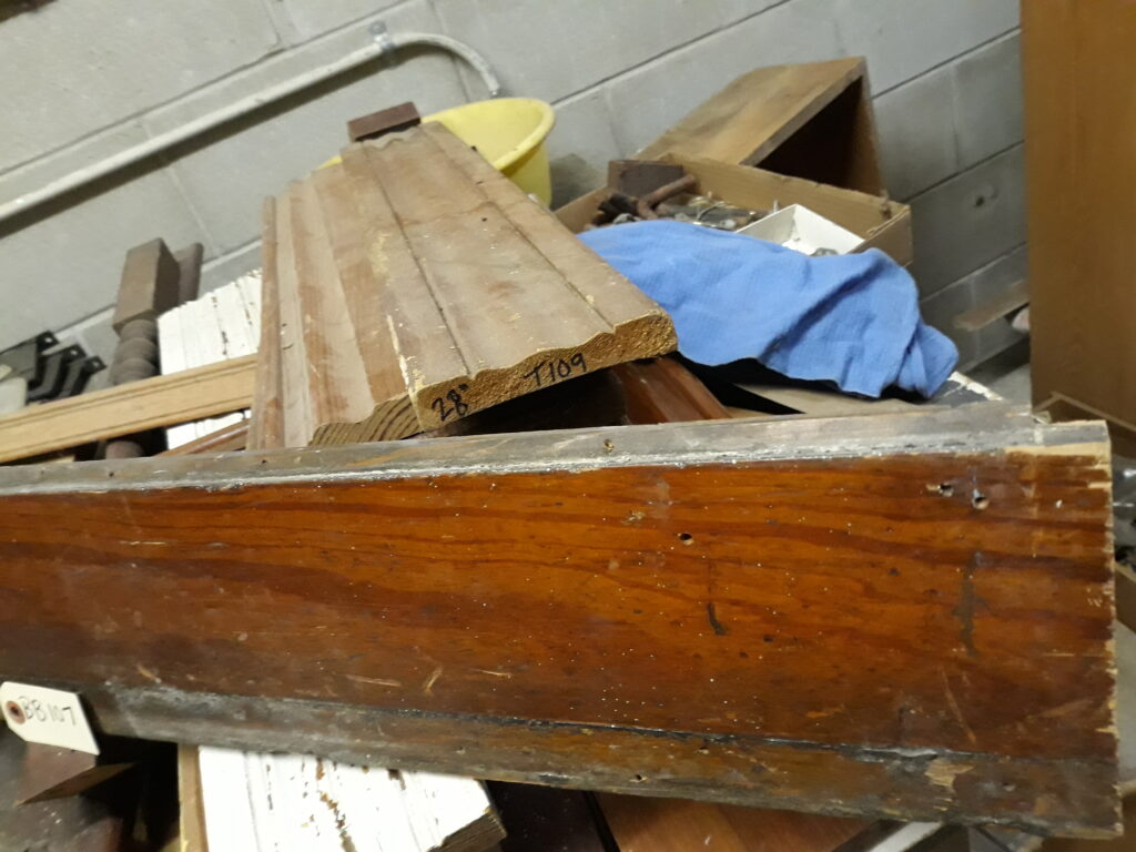 Yellow Pine Baseboard ND MillWerk Salvage and Sales