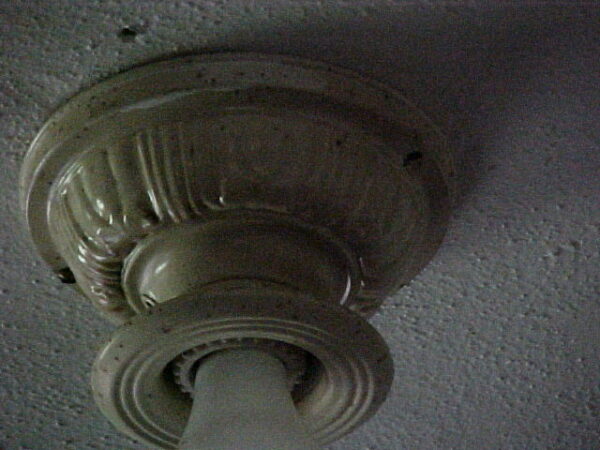 Cream Ceiling Fixture