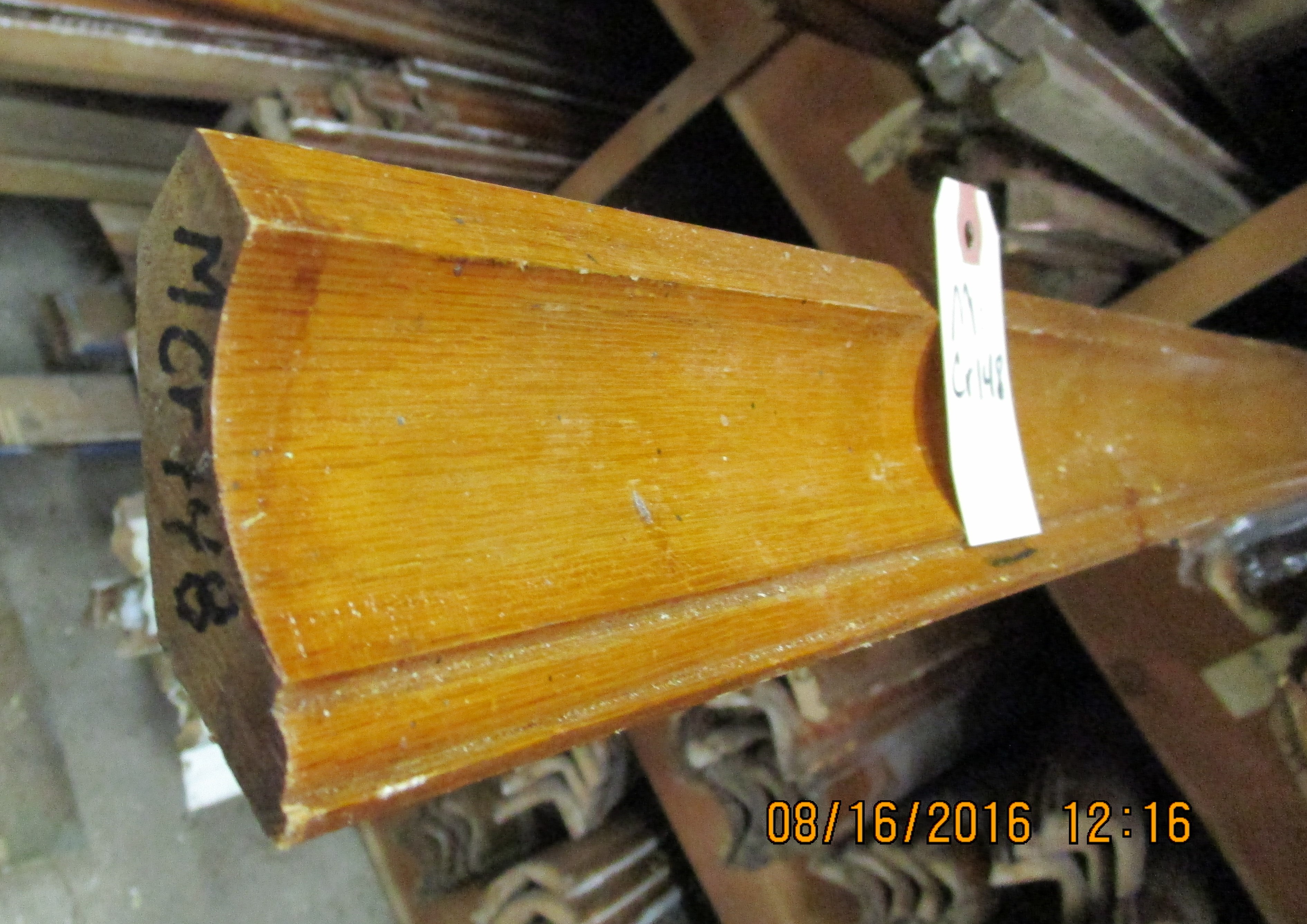 Coved-In Oak Crown Molding | ND MillWerk Salvage and Sales