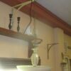 Bowls Hang From Glass Cylinder - Image 3