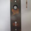 Plain Japaned Door Plates in Several Sizes - Image 2