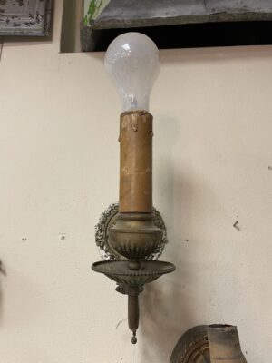 Intricate Candlestick Wall Light