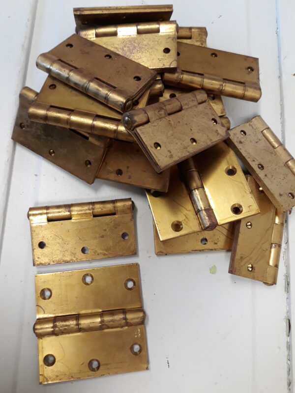 Gold Flat-top Hinges