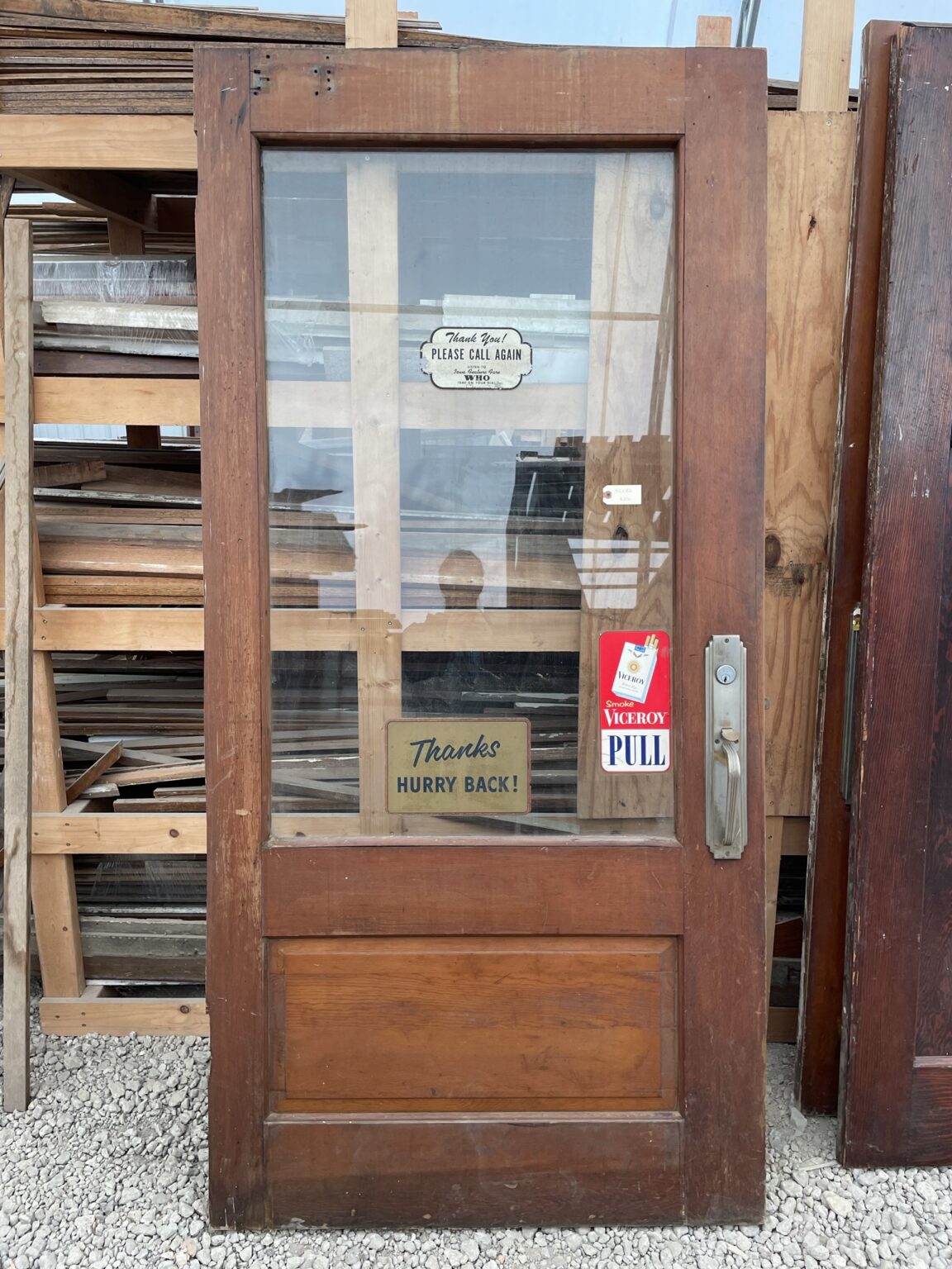 Wide Commercial Door with Hardware ND MillWerk Salvage and Sales