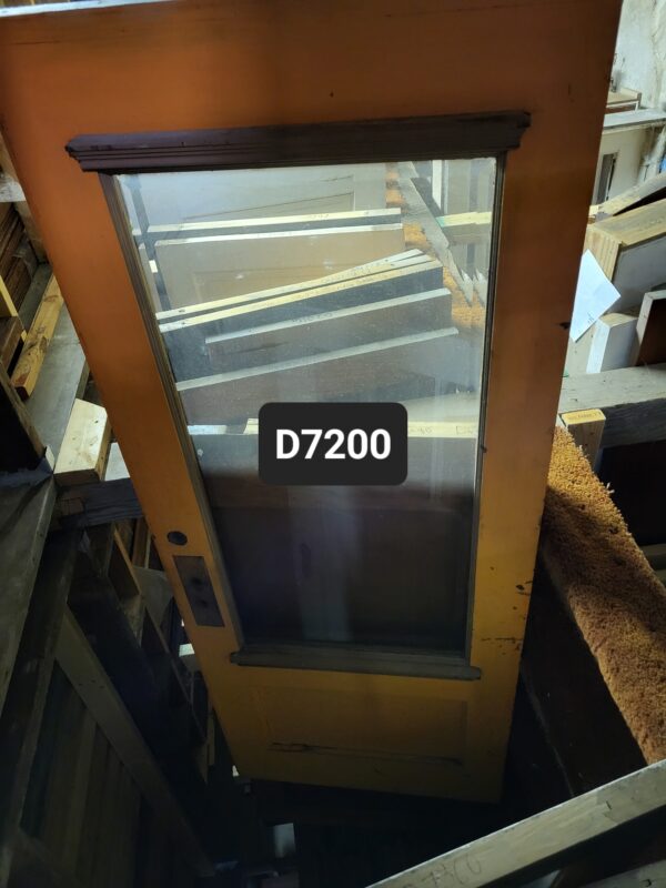Beveled Glass Exterior Door