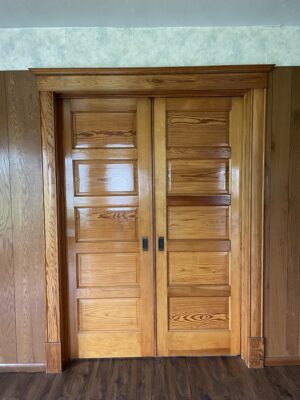 Five Panel Pine Pocket Doors