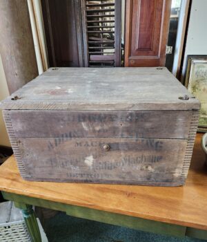 Vintage Burrough's Adding Machine Box