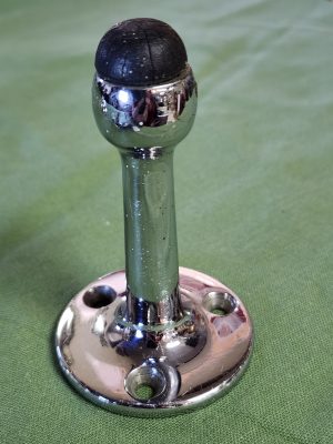 Heavy Duty Chrome Doorstop Bumper