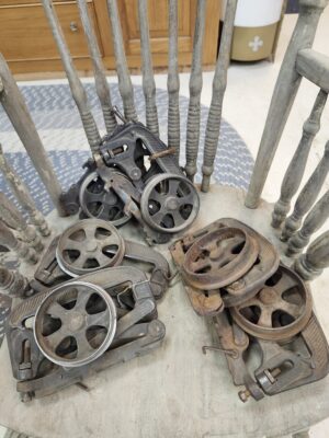 1800's Pocket Door Rails