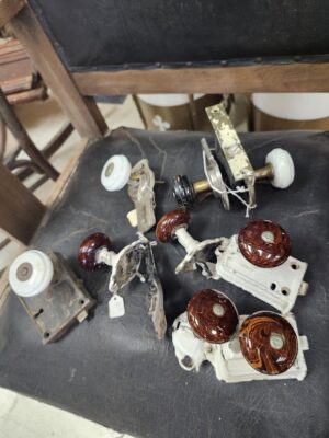 Gilbert 1800's thumb latch door hardware