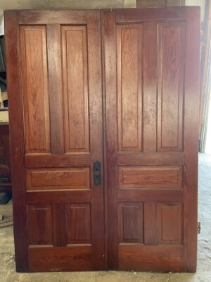 Yellow Pine Victorian Style French Doors