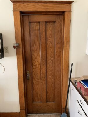 Oak and Pine Two Panel Doors